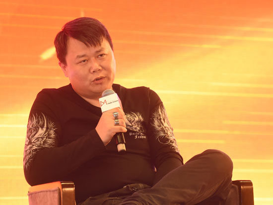“2015中国经济媒体领袖秋季峰会”于2015年10月22日-24日在东莞举行。上图为上海交通大学媒体与设计学院m-lab主任、天奇阿米巴基金投资合伙人魏武挥。(图片来源：新浪财经)