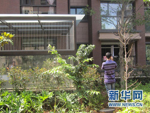 规划局工作人员现场取证