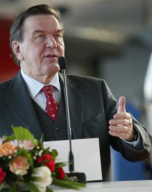 德国前总理施罗德将出席法派十年庆典