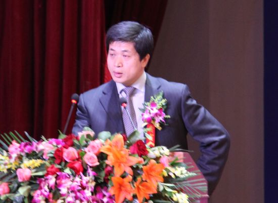 2012年中国资本市场峰会于12月3日在北京举行。图为中信证券董事总经理高占军。(新浪财经 程祖灏 摄)