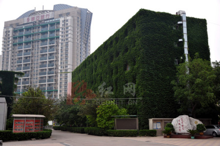 正面看出原来是大楼