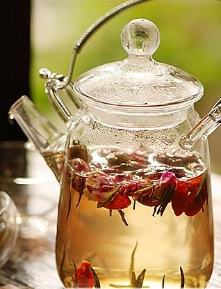 玫瑰花茶可以提振精神(资料图片)