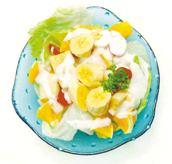 沙拉酱所含热量很高(资料图片)