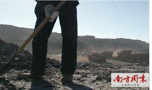 白云鄂博矿区，稀土矿开采近年开始热火起来。