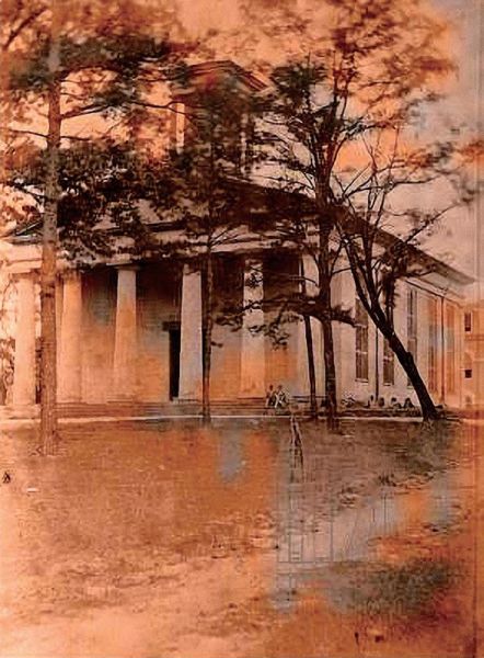 1875年佐治亚大学的教堂