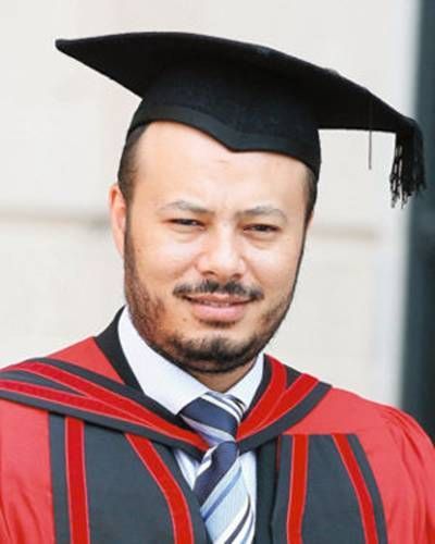 资料图：卡扎菲的长子默罕默德