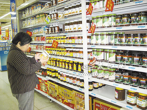 南昌市场上部分蜂蜜产品未执行新国标