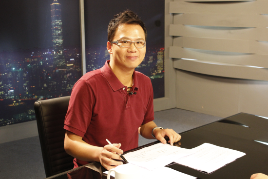 台湾嘉宾：《旺报》驻大陆记者 林琮盛