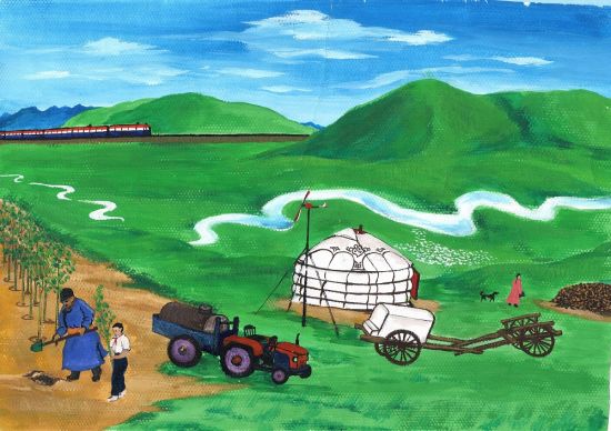 美化家园 孙昕婷 10岁 泉州