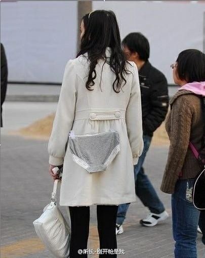 姑娘，你出门也太着急了点吧！