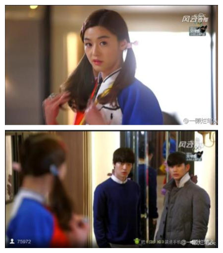 哈哈哈哈！！颂伊为了扮嫩，跟教授约会都打扮成这模样了！