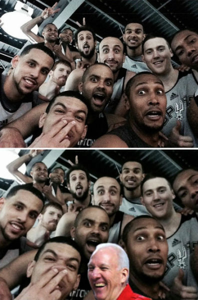 NBA常规赛第一全家福，帮你们圆满，不用谢！请叫我红领巾。