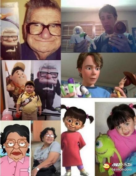 现实中的二次元人物 简直神似啊啊啊啊 卧槽