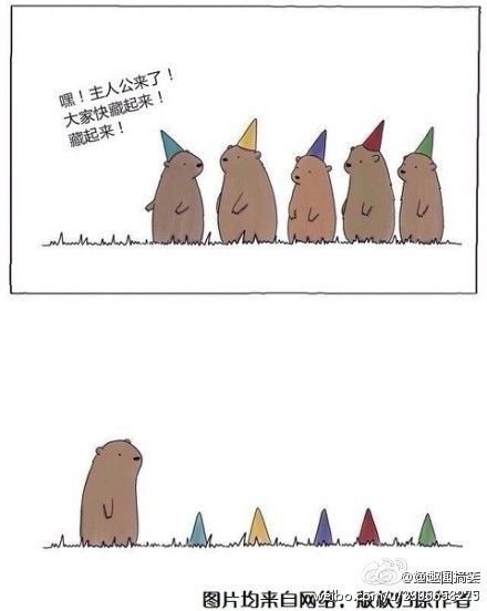 超火的一组动物漫画，太有爱了，萌你一身鸡皮疙瘩！