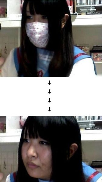 这世间，唯口罩与刘海不可轻信~