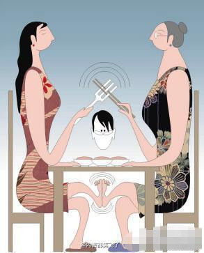 为什么妈妈都不喜欢媳妇，而奶奶都喜欢孙媳妇。。。。“因为，敌人的敌人，就是朋友。。”