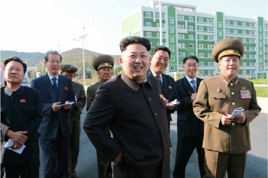 资料图片：金正恩事隔多天露面