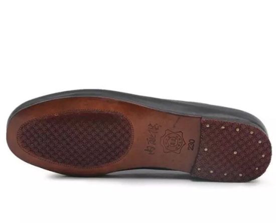 “内联升”牛皮底鞋