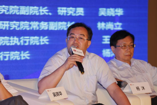 国家发改革委宏观经济研究院副院长、研究员 吴晓华