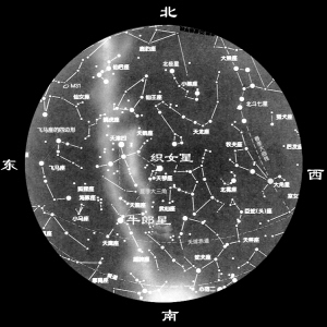 8月19日"七夕节" 夜看牵牛织女星(图)