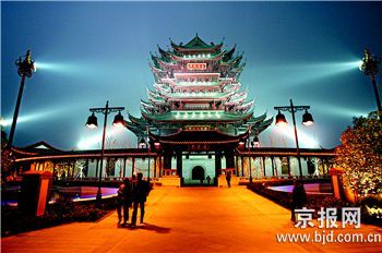 苏州重元寺夜装迎客_新闻中心_新浪网