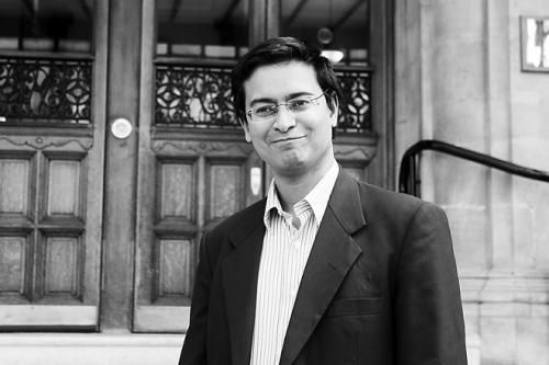 牛津大学中国抗战史专家拉纳·米特。 孙微 摄 