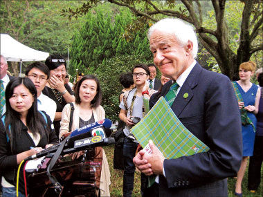 前港督卫奕信（资料图）