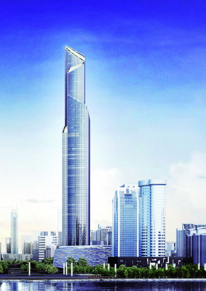 资料图：东塔效果图。