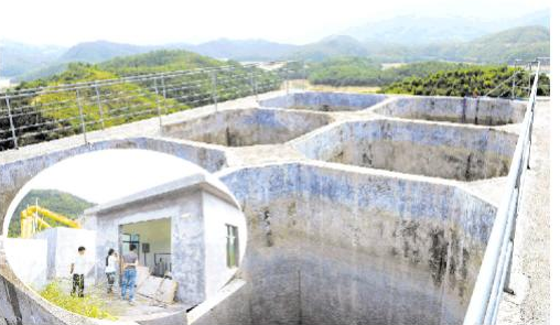 投资超1600万验收过一年的电白观珠自来水厂至今未通水，5万群众吃水盼安全。  □南方日报 肖雄 摄