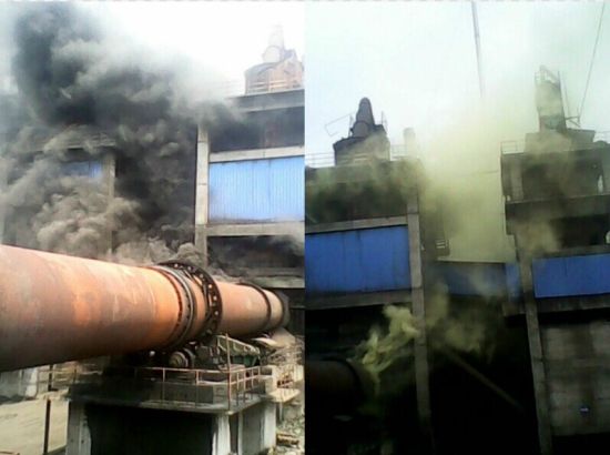 铁龙工厂废气排放