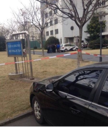 警方封锁现场