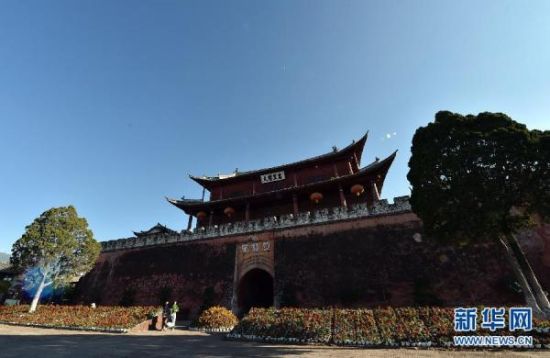 火灾之前的拱辰楼 