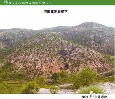 长汀县河田镇露湖村石壁下水土流失治理前