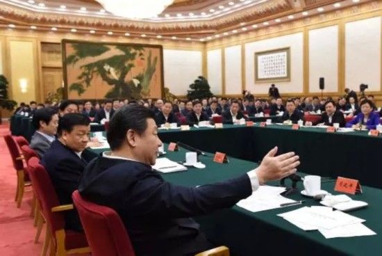 习近平同中央党校第一期县委书记研修班学员进行座谈。“郡县治，天下安”，始终是衡量社会和谐与善治状态的一个显著标杆。