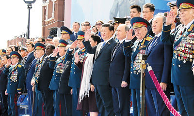 习近平受邀参加今年的俄罗斯“红场阅兵”