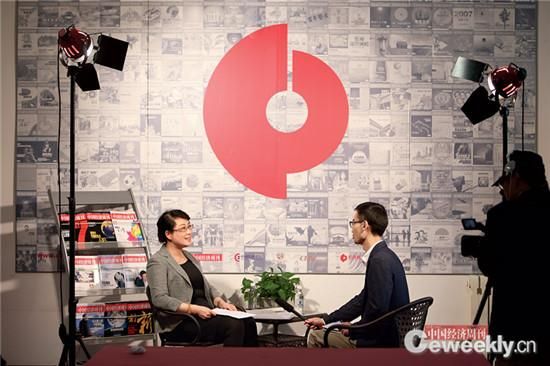 　4月15日，国务院发展研究中心研究员王亦楠接受《中国经济周刊》记者专访。《中国经济周刊》记者 肖翊 摄