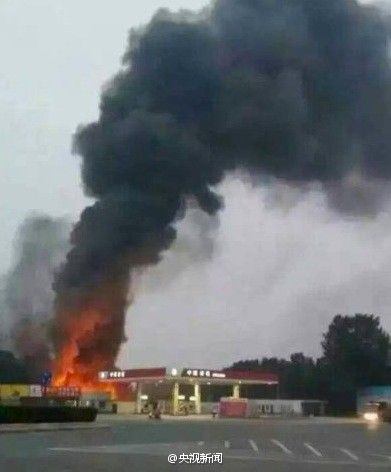 火灾现场 图自网络