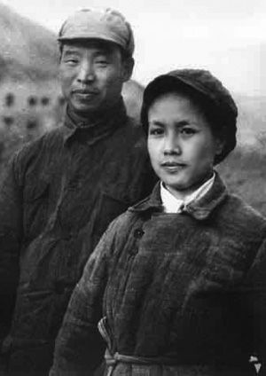 年轻时的张洁清