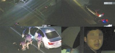 今年2月，洛杉矶地区“电视直播”了一场中国留学生与美国警车高速飙车的事件。