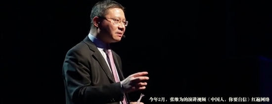 复旦大学政治学教授、中国发展模式研究中心主任张维为