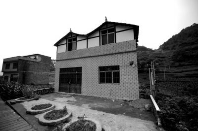 4名留守儿童生前居住的房屋。