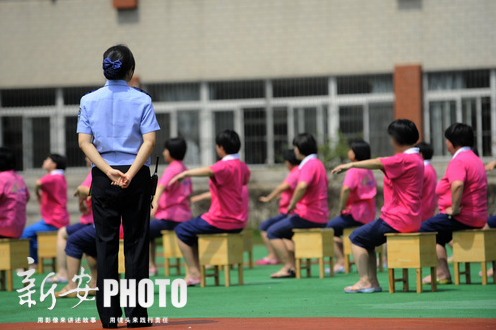 女子戒毒所内景
