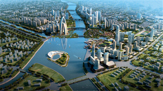 通州新城核心区建设效果图