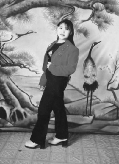 钱家保存的钱仁凤年轻时的照片。