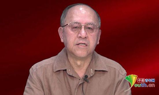 陈奇涵上将之子陈崇北。中国青年网制图