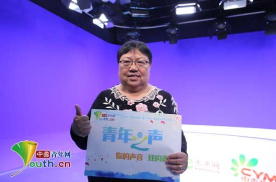 贺炳炎上将之女贺北生。中国青年网制图