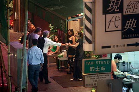 图文:骆克道酒吧街