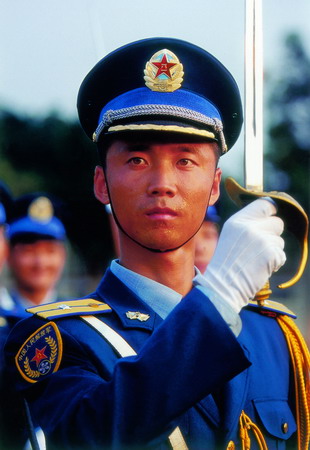 图文:仪仗兵