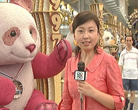 组图cctv4记者赵晶香港报道