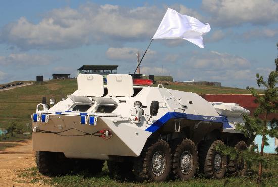 图文:"和平使命―2007"参演装备精彩亮相(4)